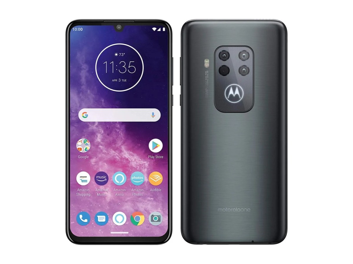 Motorola One Zoom : quadruple capteur photo et écran OLED pour 419 euros
