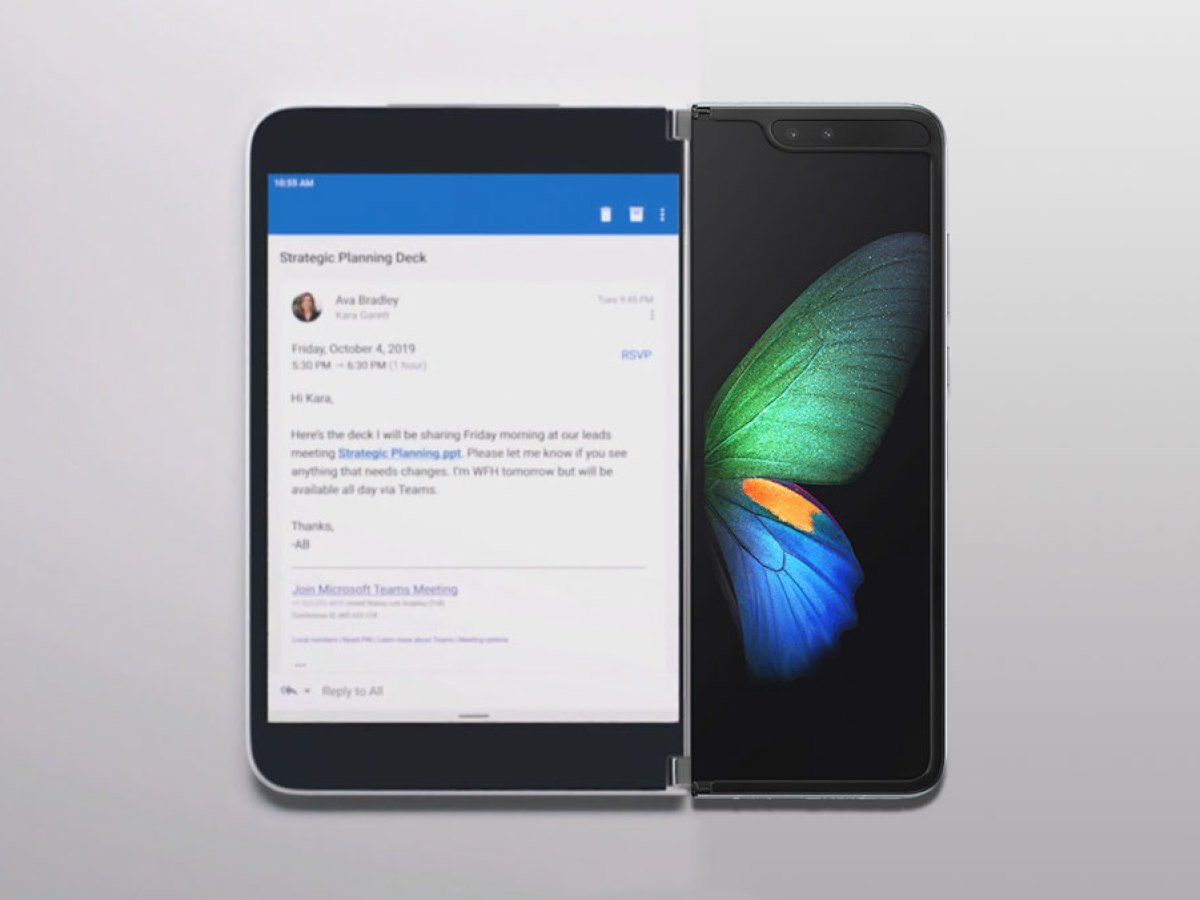 Microsoft Surface Duo et Samsung Galaxy Fold : deux visions d'une même révolution
