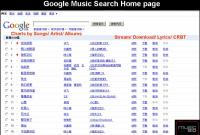 Google lance la recherche de MP3 accessible uniquement en Chine