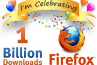 Firefox s'approche du milliard de téléchargements