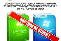 Pré-ventes de Windows 7 : une rupture de stock organisée