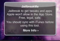 Le jailbreak de l'iPhone 4 et de l'iPad entièrement sur le navigateur (MAJ)