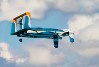 Les drones de livraison d'Amazon pourraient se poser sur des camions en circulation