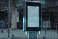 Ce panneau de pub reproduit l'odeur de la transpiration pour piéger les moustiques