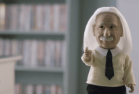 Quand Albert Einstein se réincarne en mini-robot intelligent