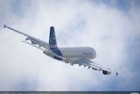 Airbus s'est laissé gagner par l'esprit de Noël lors du test d'un A380