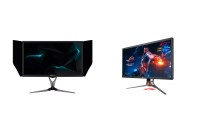 Acer et Asus précisent leurs écrans 27 pouces 4K HDR 144 Hz G-Sync