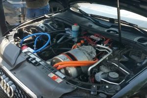 Un passionné a mis la motorisation d'une Tesla dans une Audi S5