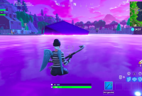 Fortnite : le mystérieux cube violet a finalement fondu et transformé la carte !
