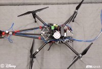 Disney a créé un drone-hélicoptère qui peint (et on ne sait pas vraiment pourquoi)