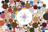Ce site vous montre quelles couleurs vous avez le plus utilisées sur Instagram en...
