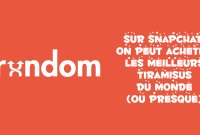 Sur Snapchat, ils vendent les meilleurs tiramisus du monde (ou presque) : écoutez l'épisode...