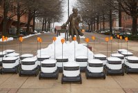 Starship déploie ses petits robots livreurs sur un campus américain de 40 000 personnes