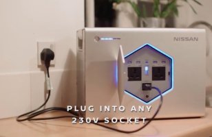 Que faire des batteries de voiture électriques usées ? Pour Nissan, une batterie de...