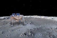 L'atterrisseur privé Beresheet a pris un selfie avec la Terre pendant son trajet vers...