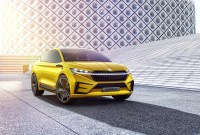 Vision iV : chez Skoda, l'électrification prend la forme d'un coupé offrant de la...