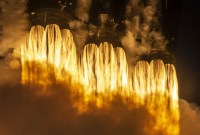 SpaceX dévoile des photos spectaculaires du premier vol commercial du Falcon Heavy