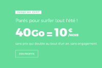 Le Deal Du Jour : RED revient avec son forfait mobile 4G 40 Go...