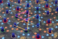 Elastium : le jeu de société où l'on contrôle des territoires... avec des élastiques