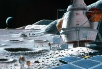 Et si l’urine des astronautes servait à construire des bases lunaires ?
