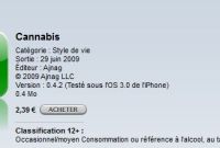 Une application App Store permet de trouver de la drogue