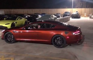 Rapide E : Aston Martin fait rouler un prototype de sa berline électrique