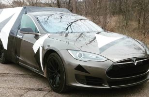 À quoi ressemble une Tesla Model S convertie en camping-car ?