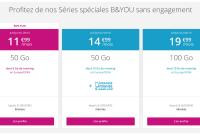 Le Deal de La Vie : B&You répond à Sosh avec 50 Go pour...