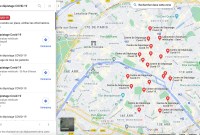 Google Maps signale maintenant les centres de dépistage Covid-19