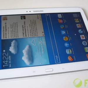 Test de la Samsung Galaxy Tab 3 10.1