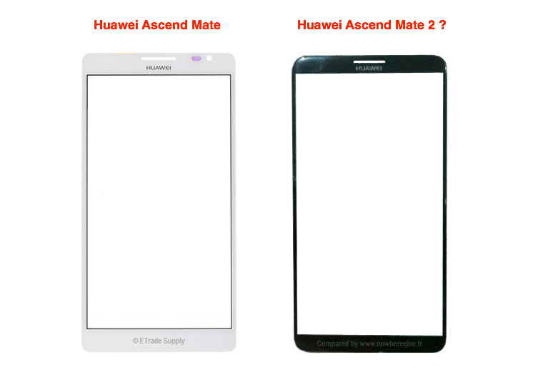 La dalle du Huawei Ascend Mate 2 en fuite ?