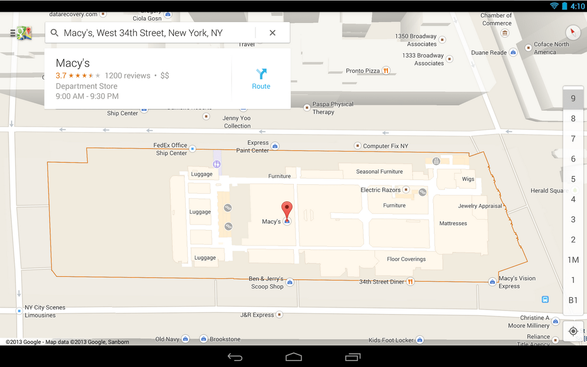 Google Maps 7.2 : quelques améliorations à noter