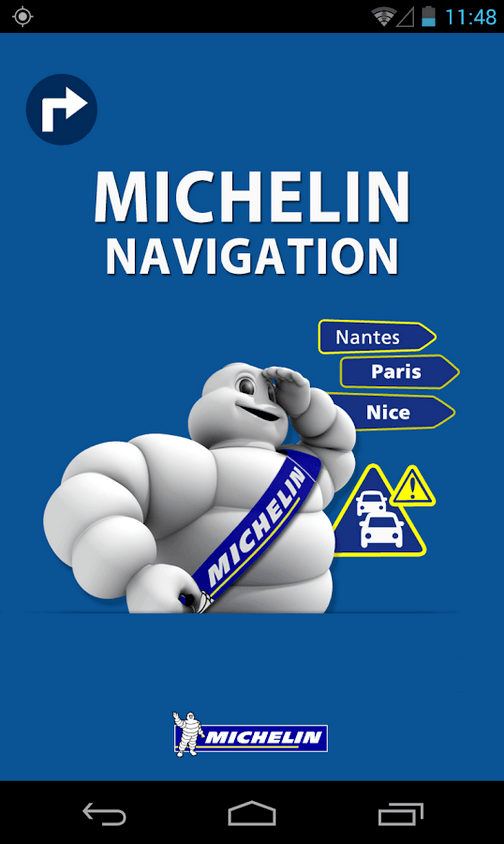 Michelin Navigation remplace Michelin Trafic sur le Play Store