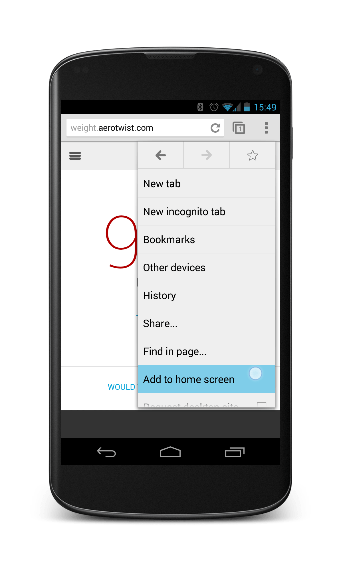 Google Chrome Beta 31 est disponible sur Android