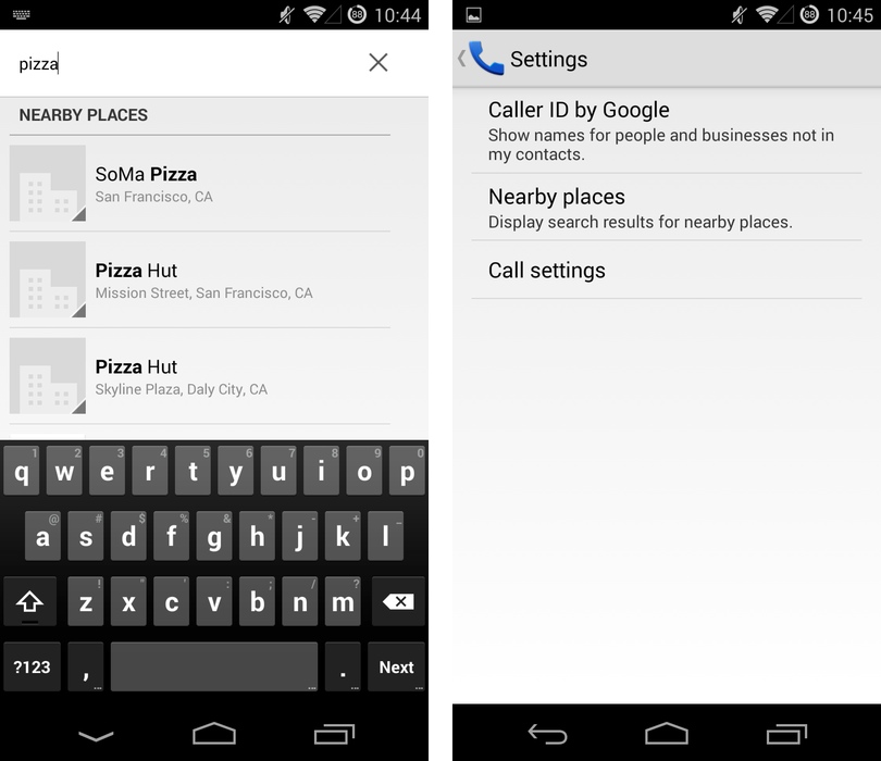 Google Dialer : l’application peut être installée sur un terminal KitKat non-Nexus
