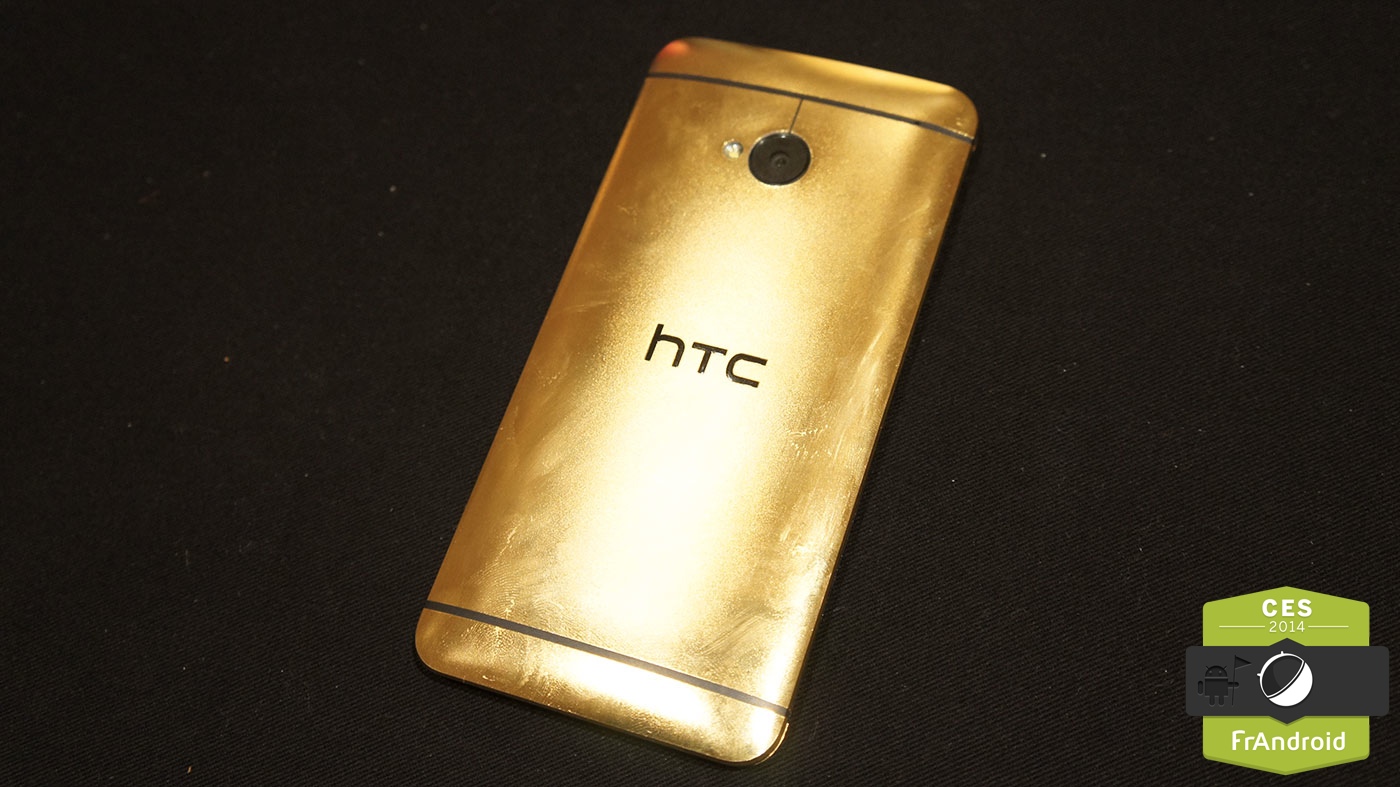 Découvrez le HTC One en version « Or »