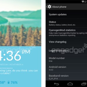 OnePlus One : un premier aperçu de CyanogenMod 11S