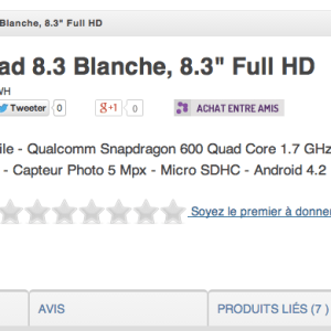 Bon plan : La tablette LG G Pad 8.3 à 196,91 euros