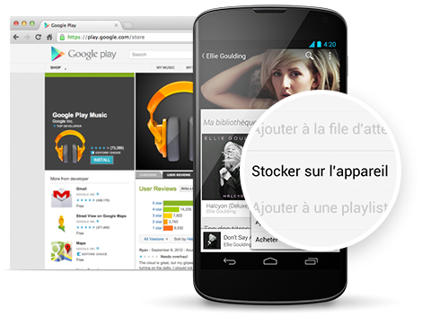 Google Play Musique : le mode hors-ligne s’étend aux radios (mix instantanés)