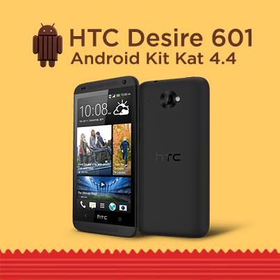 Le HTC Desire 601 reçoit Android KitKat 4.4.2 et Sense 5.0