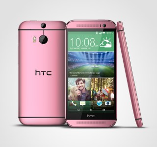 Le HTC One M8 se décline en rose bonbon pour la rentrée