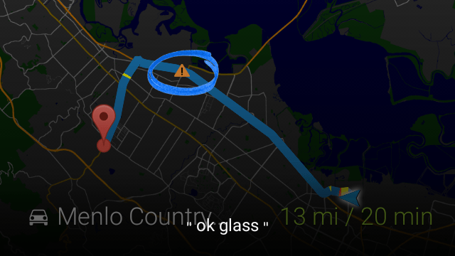 Les Google Glass passent par Waze pour vous prévenir des perturbations du trafic