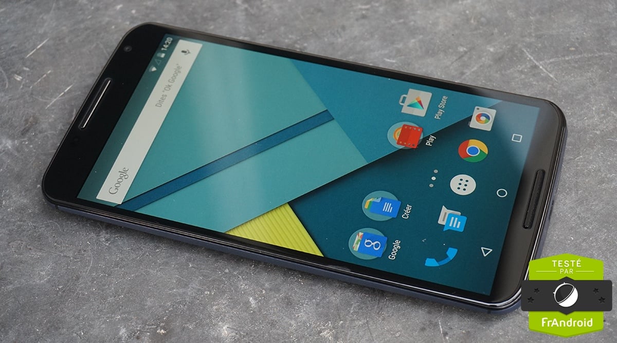 Test du Nexus 6, le parfait représentant des smartphones XXL ?