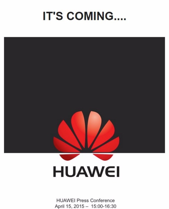Huawei envoie ses invitations pour sa conférence du 15 avril