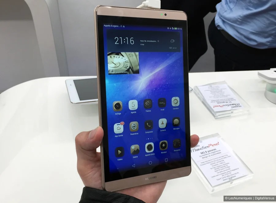 Huawei MediaPad M2 : un Ascend P8 au format tablette