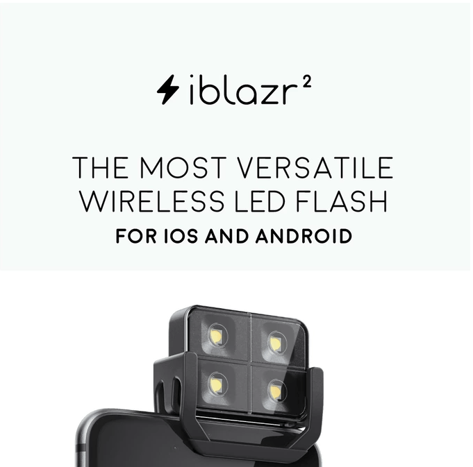 iblazr 2 : le flash externe pour smartphones revient sur Kickstarter
