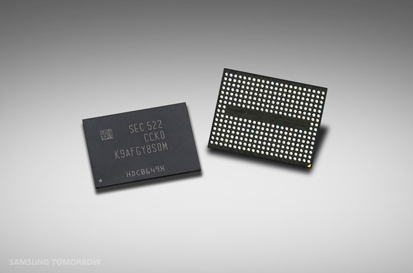 Samsung V-NAND : de la mémoire flash 3D pour augmenter les capacités de stockage