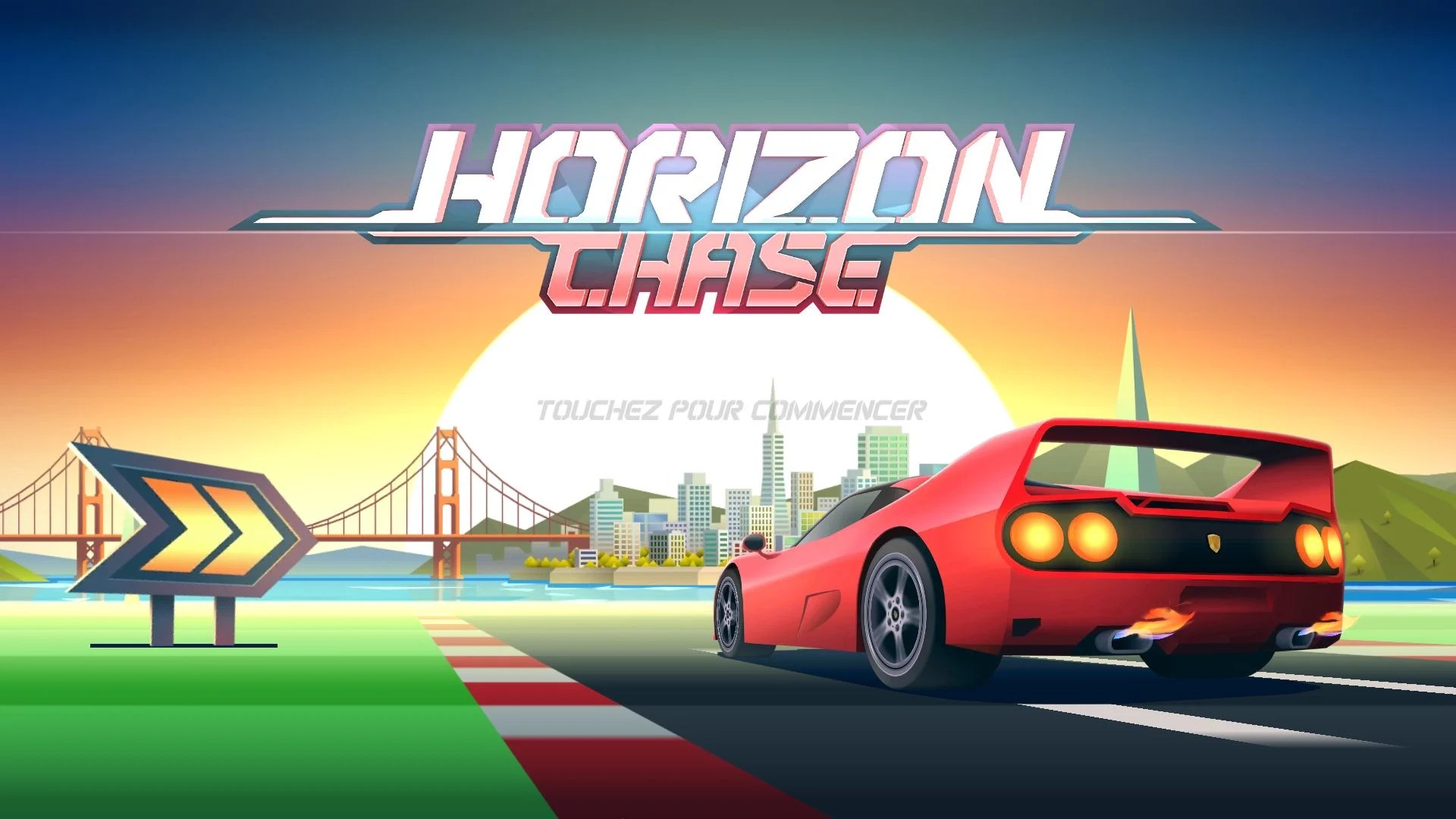 Horizon Chase : la course de voiture façon année 90 est disponible sur Android
