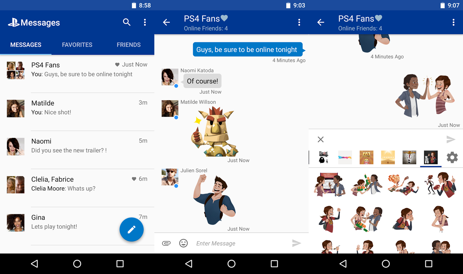 PlayStation Messages veut se transformer en Facebook Messenger du PSN