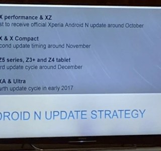 Android 7.0 Nougat : Sony dévoile (par erreur) son calendrier de mises à jour